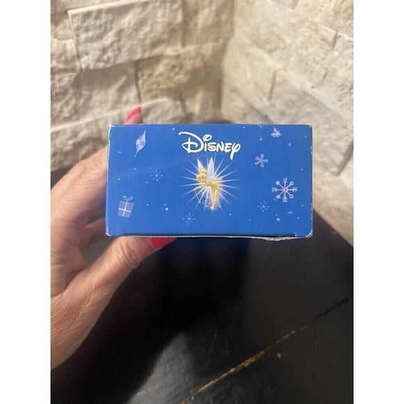 Disney Tinker Bell Blown Glass Ornament Holiday Christmas 5" Peter Pan - Picture 6 of 7